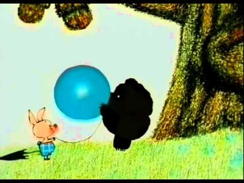 Old Russian cartoon "Winnie-the-Pooh"